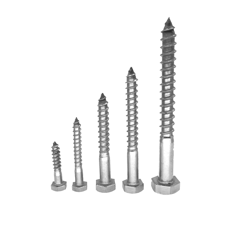 Шуруп с шестигранной головкой из нержавеющей стали, DIN571