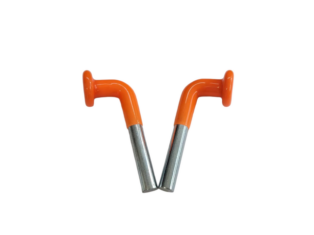 Цветной L-образный предохранительный штифт с пластиковым покрытием для стеллажей