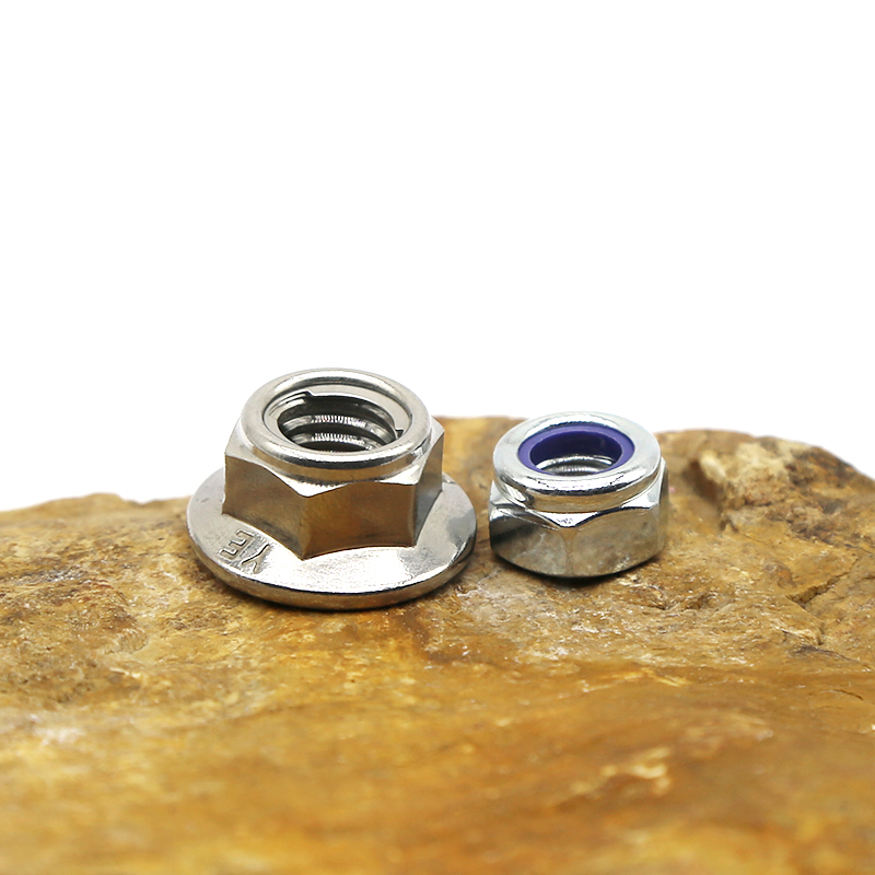 Контргайка с нейлоновой вставкой из нержавеющей стали